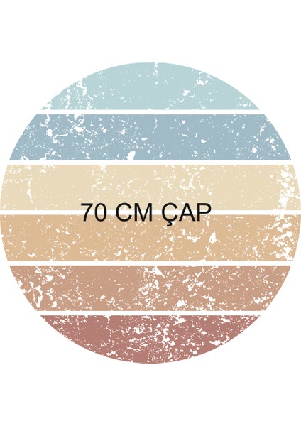 Boho Circle Series I Bas Kes Duvar Sticker