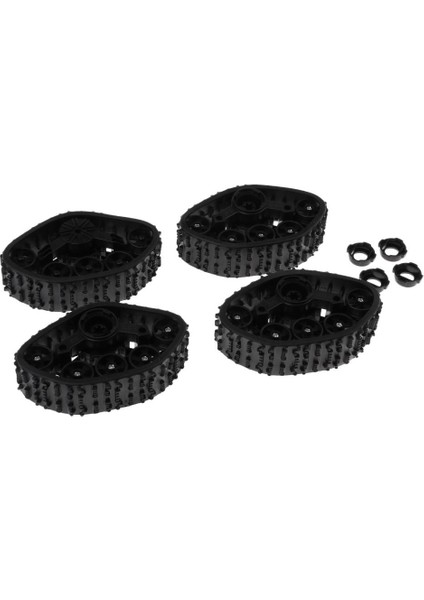 4pcs Kar Lastikleri Rc Araba Wpl 4WD Kamyon Rc Araç Parçaları Için Parça Tekerlekleri (Yurt Dışından)