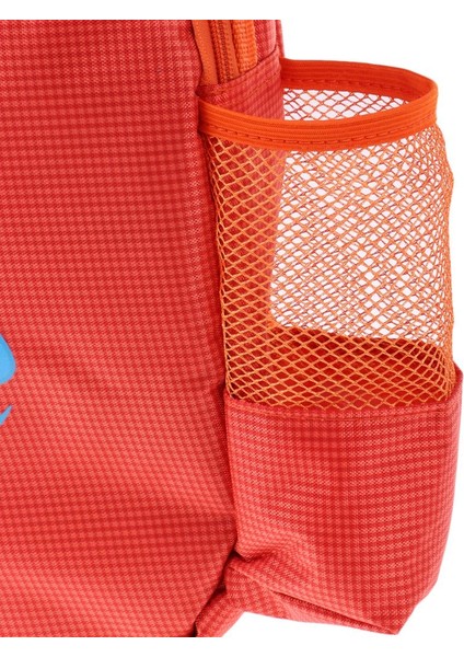 Tenis Raket Sırt Çantası Su Geçirmez Zip Kapatma Çantası W / Yastıklı Omuz Askıları Turuncu (Yurt Dışından)