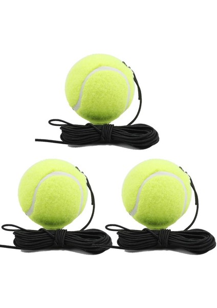 Yoğun Tenis Trainer Tenis Uygulaması Tek Bir Kendi Kendini Çalışma Eğitim Araçları Sadece 3 Top (Yurt Dışından)