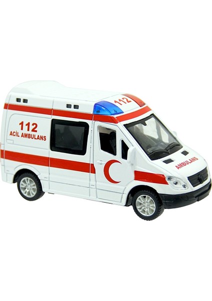 Can Ali Toys Plastik 112 Ambulans Arabası