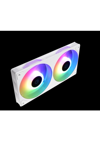 icefan 240 ArGB Snow 4pin 245×125×27mm Pwm Kasa Fani