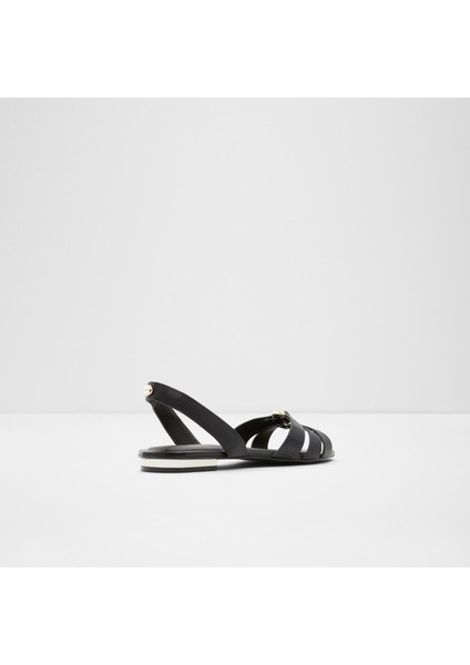 Marassı Sandalet Orta Boy Topuklu Sandalet - Siyah fiyatları