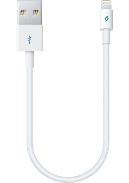 Minicable Apple iPhone Uyumlu Şarj Kablosu Beyaz 30 cm 2DK7512B