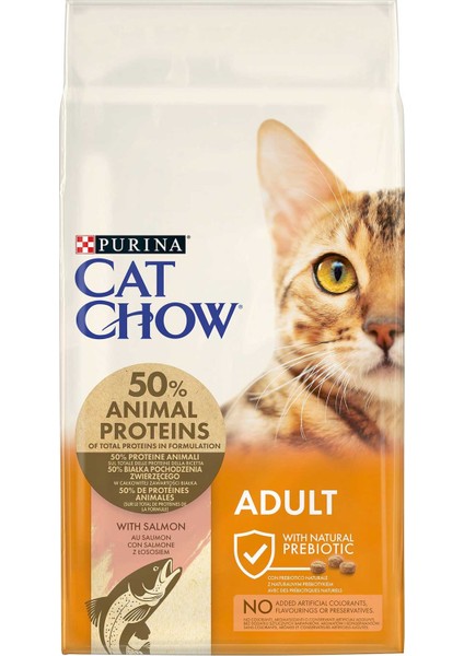 Cat Chow Adult Somonlu Yetişkin Kedi Maması 15 kg