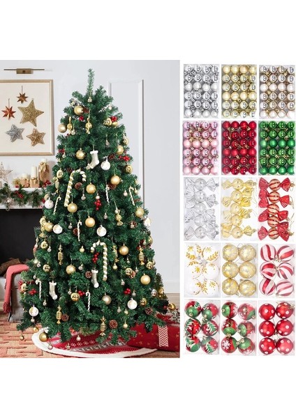 Noel Topları Şeker Kamışı Noel Ağacı (Yurt dışından) fiyatları