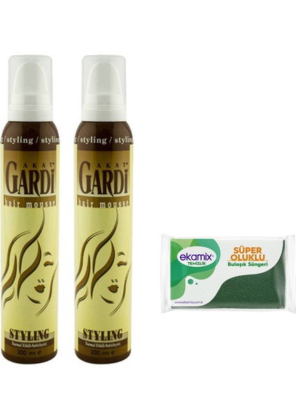 Gardi Conditioning Saç Köpüğü 200 Ml Akat Gardi Styling Saç Köpüğü 200 Ml modelleri