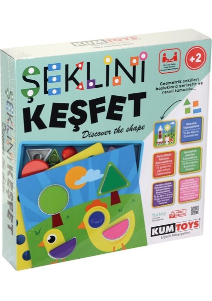 5306 Kumtoys, Şeklini Keşfet / +2 Yaş