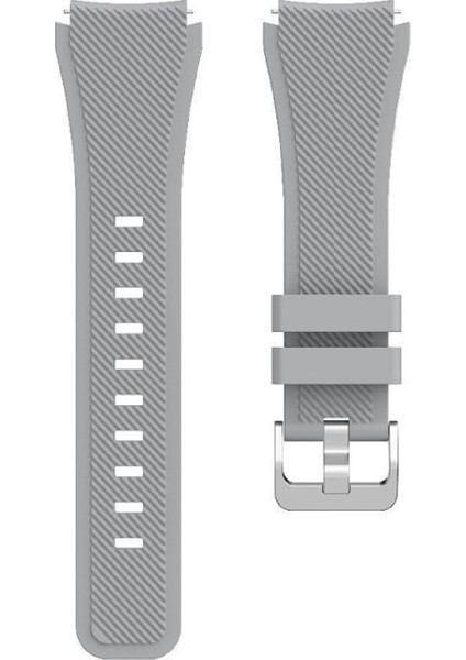 Haylou Rs3 LS04 Akıllı Saat Uyumlu Tırtıklı Desenli Silikon Kordon Kayış