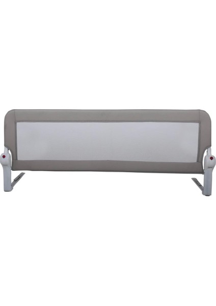 Safe 90 cm Katlanabilir Extra Geniş Katlanır Yatak Bariyeri Gri