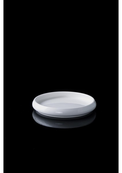 Bianco Perla Porselen Yuvarlak Tabak - 14 cm