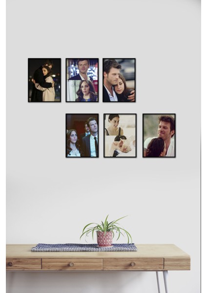 Kuzey Güney 6 Parça Mdf Tablo