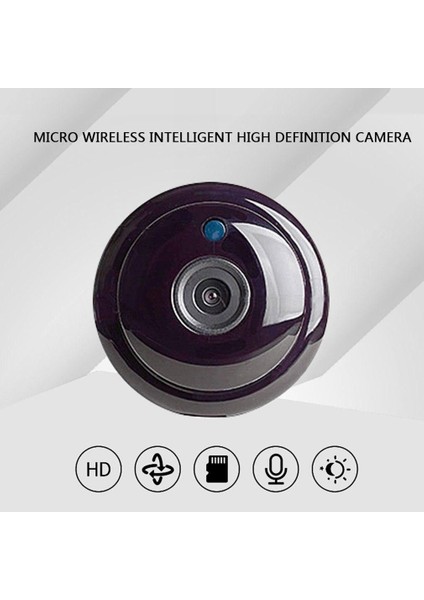 V380 1080P Mini Güvenlik Kamerası - Siyah (Yurt Dışından)