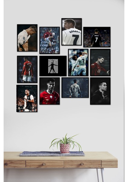 Ronaldo 12 Parça Mdf Tablo