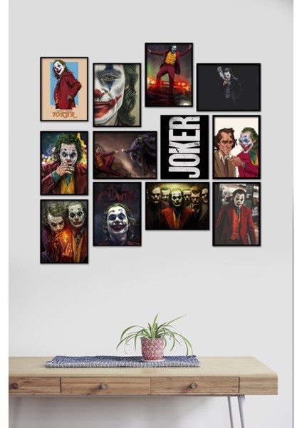 Joker 12 Parça Mdf Tablo