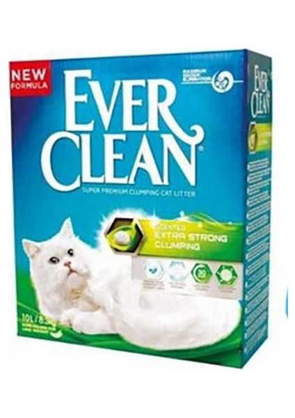 Extra Strength Topaklaşan Kokulu Kedi Kumu 2X10 Lt