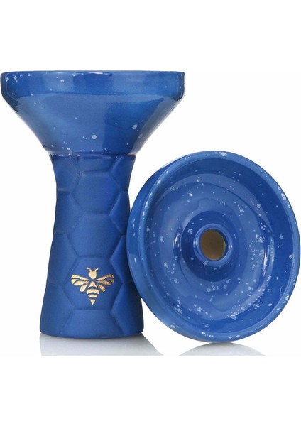 Nargile Lülesi Phunnel Half Glazed Blue Sapphire