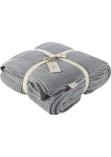 CAP2101 Betires Home Çift Kişilik Örgü Battaniye