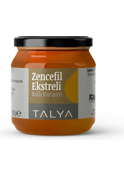 Zencefil Ekstreli Ballı Karışım (Yetişkinler İçin), 230 gr