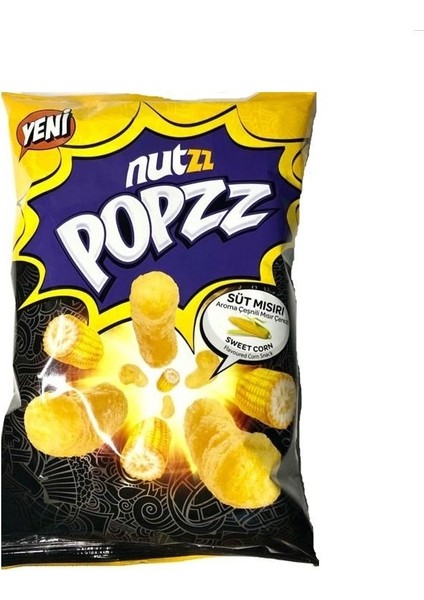Popzz Sut Mısır 100 gr