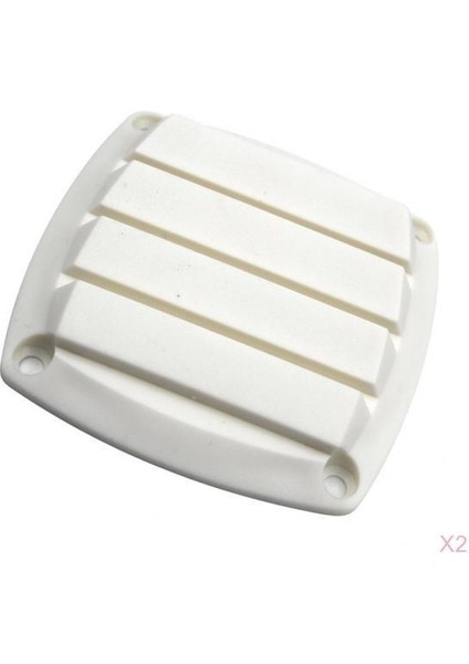 3 '' Inç Tüp Hortumu Için 2x Yuvarlak Plastik Deniz Panjur Havalandırılmış Havalandırmalı Havalandırmalar (Yurt Dışından)