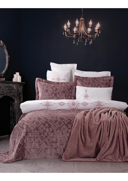 Snazzy Çeyiz Seti Simona Gül Kurusu