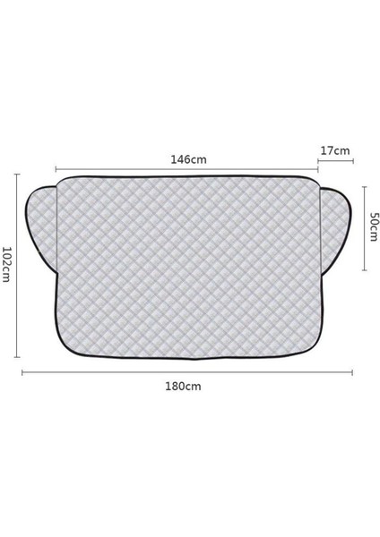 Araba Cam Kapak Güneş Gölge Kış Kar Yağmur Toz Dongun Koruyucu Koruyucular (Yurt Dışından)