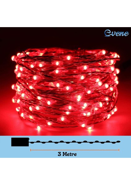 3 Metre Peri LED 2 Adet Çok Amaçlı Dekoratif Aydınlatma
