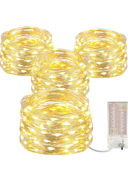 3 Metre Peri LED 4 Adet Çok Amaçlı Dekoratif Aydınlatma