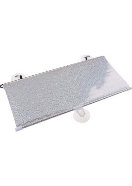 Araba Güneş Yalıtım Perde Uv Koruma Geri Çekilebilir Kalkan Kapağı 45X125 cm (Yurt Dışından)