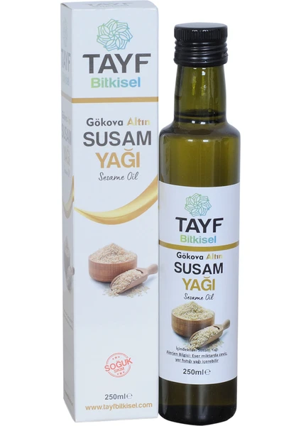 Tayf Bitkisel Susam Yağı 250 Ml.