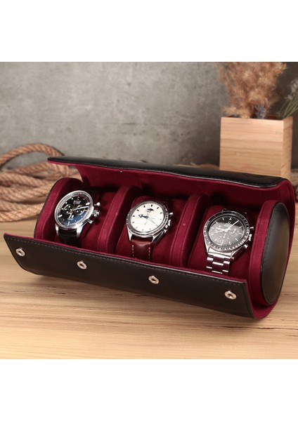 Watch Box Gerçek Deri Çoklu Saat Kutusu Saat Koleksiyon Kutusu Watch Roll Rolex Kutusu Rolex Box
