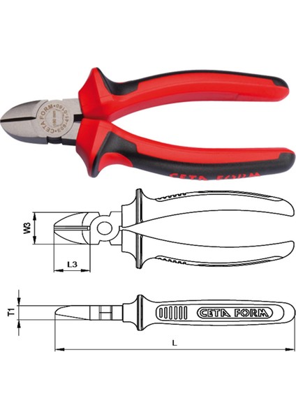 180MM E06-41-0180 Yan Keski (Polisajlı/duotech Sap)