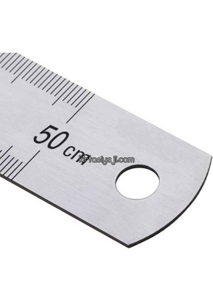 Çelik Cetvel 50 cm 2 Adet