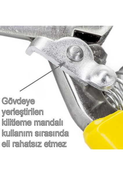 Denizli Çelik Budama Makası Bağ Bahçe Makası Büyük Boy modelleri