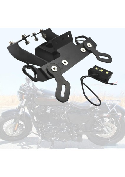 Arka Plaka Tutucu Braketi W / Yamaha 2017-2020 Acc Için Işıklar (Yurt Dışından) modelleri