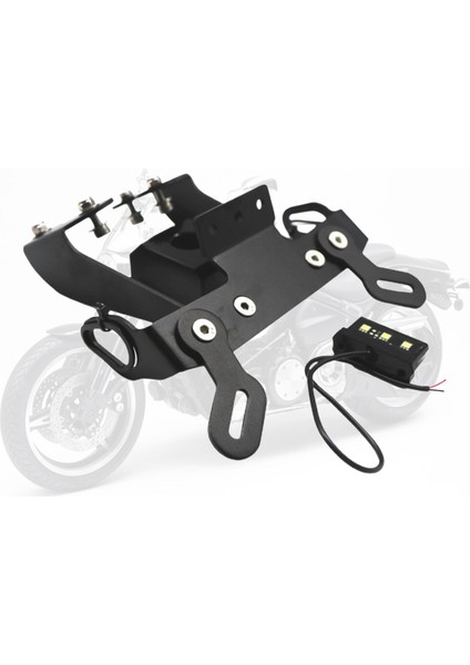 Arka Plaka Tutucu Braketi W / Yamaha 2017-2020 Acc Için Işıklar (Yurt Dışından) indirimleri