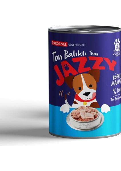 Jazzy Köpek Maması Ton Balıklı 400G