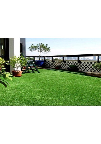 Parça Çim Halı 7 Mm Bahçe Balkon Için Suni Çim Halı 200 Cm X 245 Cm fırsatları