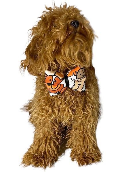 Ayarlanabilir Kedi Köpek Papyonu Happy Dogs