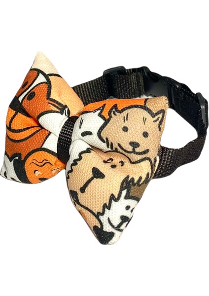 Ayarlanabilir Kedi Köpek Papyonu Happy Dogs