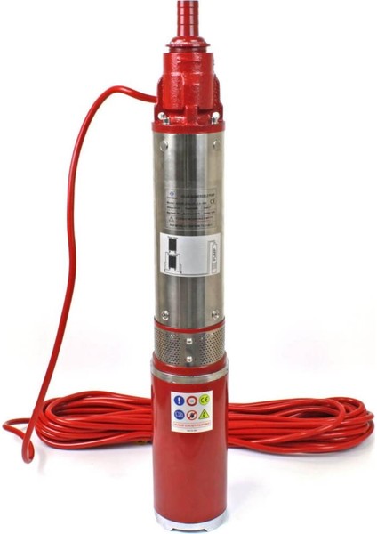 12 Volt Dc Solar Güneş Enerjili Kademeli Dalgıç Pompa 23 Mss 2.30 M³/h 200 Watt