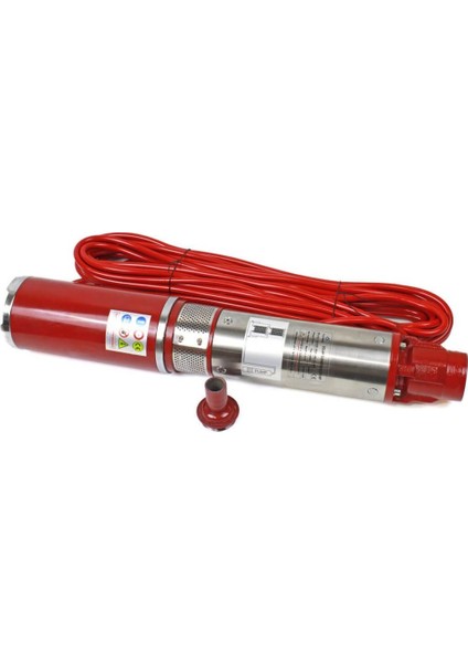12 Volt Dc Solar Güneş Enerjili Kademeli Dalgıç Pompa 23 Mss 2.30 M³/h 200 Watt