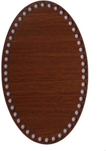 Oval Tepsi Tabanı (20X12 Cm)