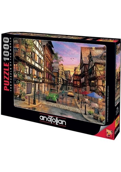 1055 Anatolian Colmar Sokağı - Colmar Street 1000 Parça Puzzle