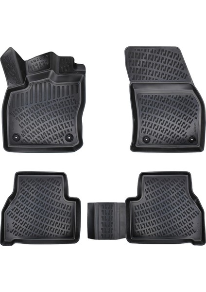 Renault Clio 5 2019 Sonrası 3D Havuzlu Paspas