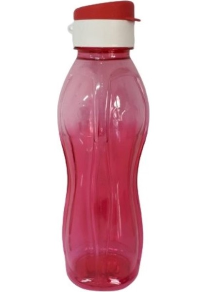 Plastik Suluk Sporcu Matarası - 750 ml - Kırmızı Renkli fiyatları