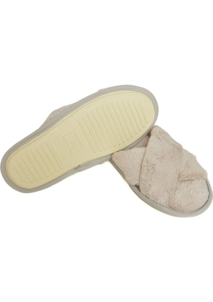 Kadın Ev Terliği Çapraz Bant Çinçila Yumuşak Kaymaz Taban modelleri