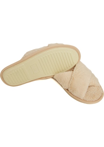 Kadın Ev Terliği Çapraz Bant Çinçila Yumuşak Kaymaz Taban modelleri