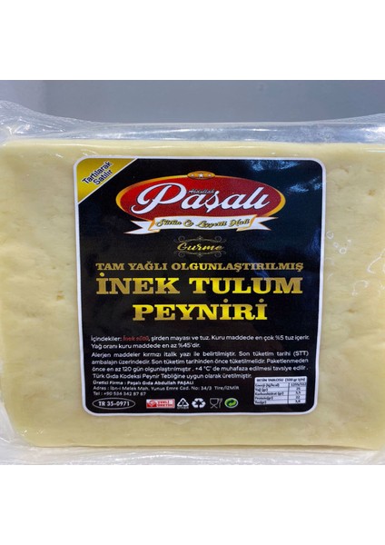 Inek Teneke Tulum Gurme 500 gr